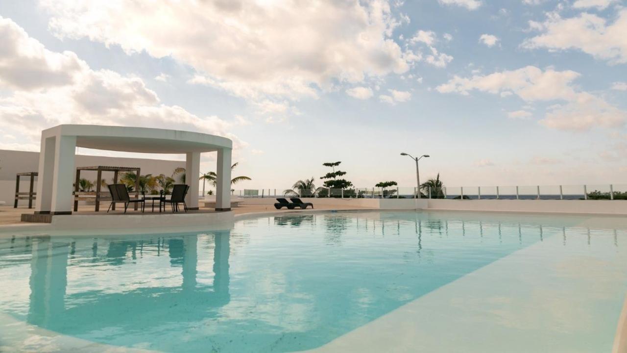 Confortable Casa En Cozumel, Condominio Con Vista Al Mar # 28 外观 照片