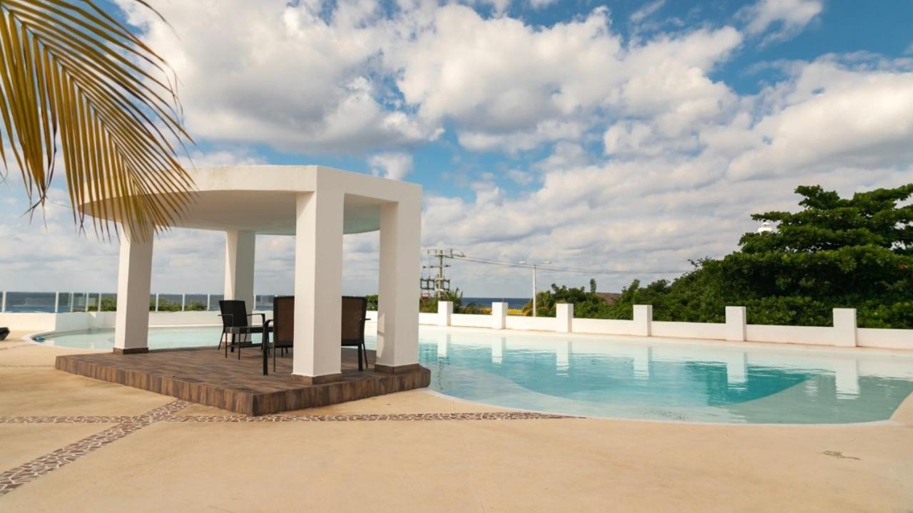Confortable Casa En Cozumel, Condominio Con Vista Al Mar # 28 外观 照片
